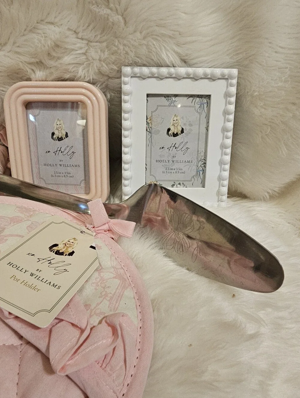 Dolly Parton NWT Pink Floral Kitchen Decor 5 Piece Set